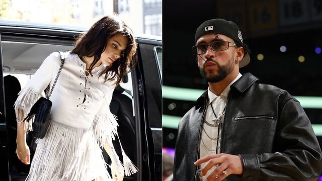 ¿Bad Bunny le roba la ropa a Kendall Jenner? Lo captan usando el mismo outfit