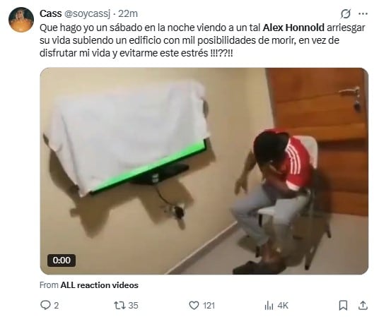 Memes de la escalada de Alex Honnold en el Taipei 101