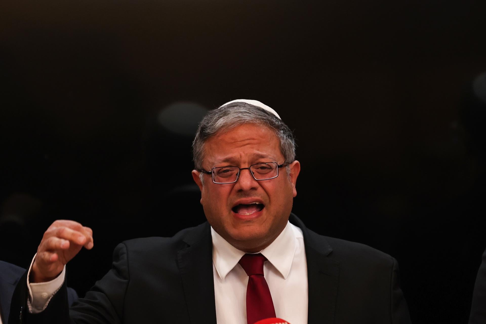 Itamar Ben Gvir, ministro de Seguridad Nacional de Israel.