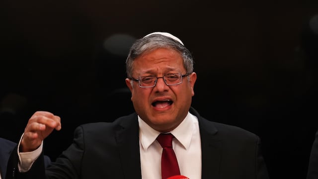Itamar Ben Gvir, ministro de Seguridad Nacional de Israel.