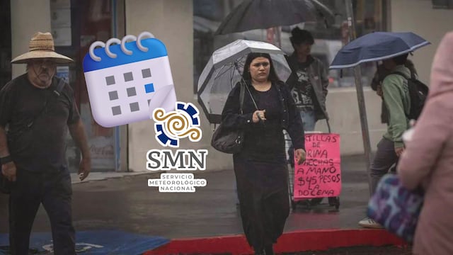 Lluvias dominarán mayo y junio en buena parte del país: SMN