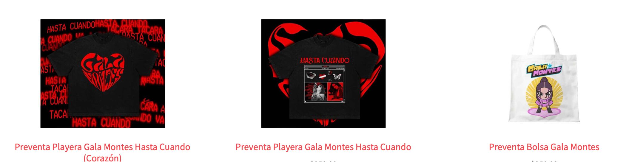 Gala Montes lanza línea de ropa de su éxito Tacara y este es su precio