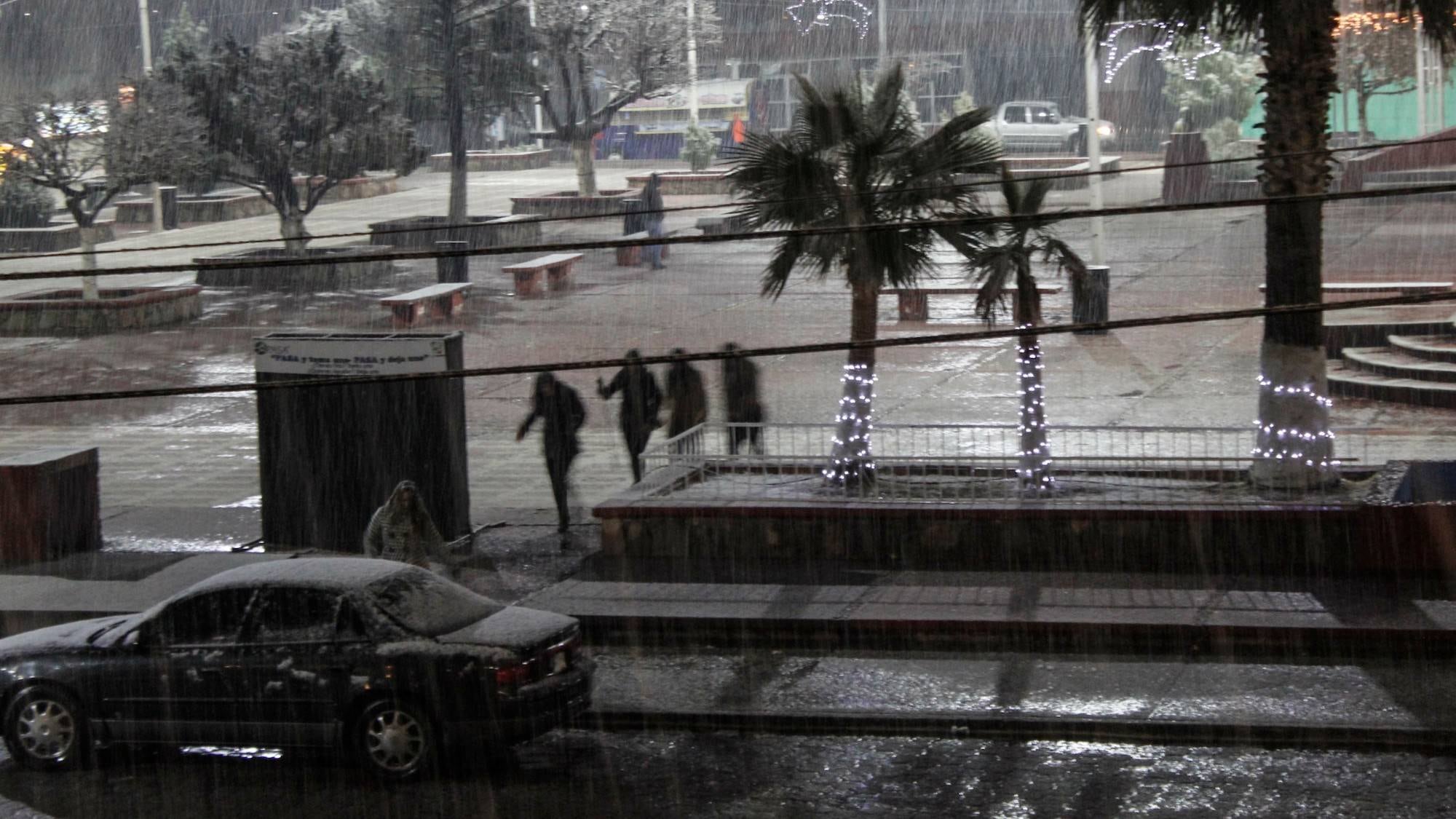 Lluvias en Agua Prieta