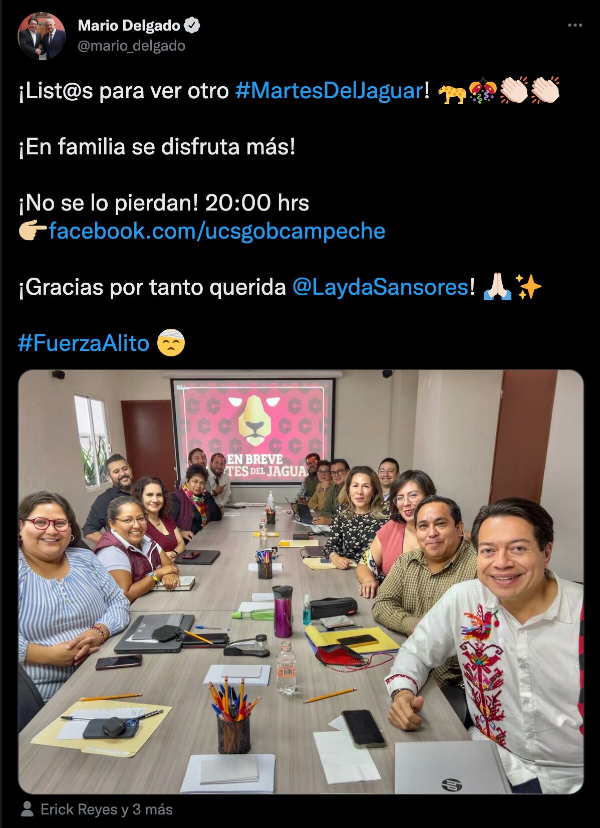Conceden amparo a Alejandro Moreno Cárdenas: audios ya no podrán ser compartidos por Layda Sansores en el Martes del Jaguar o en otros medios
