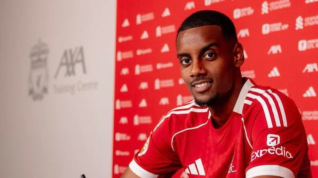 Alexander Isak es una de las figuras del Liverpool y de Suecia.