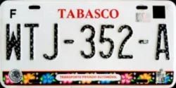 Diseños de placas en México