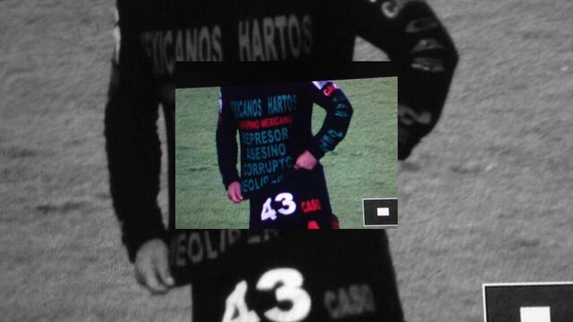 Mexicanos Hartos: Aficionado recuerda los 43 normalistas en el Pachuca vs América