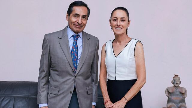Claudia Sheinbaum y Rogelio Ramírez de la O