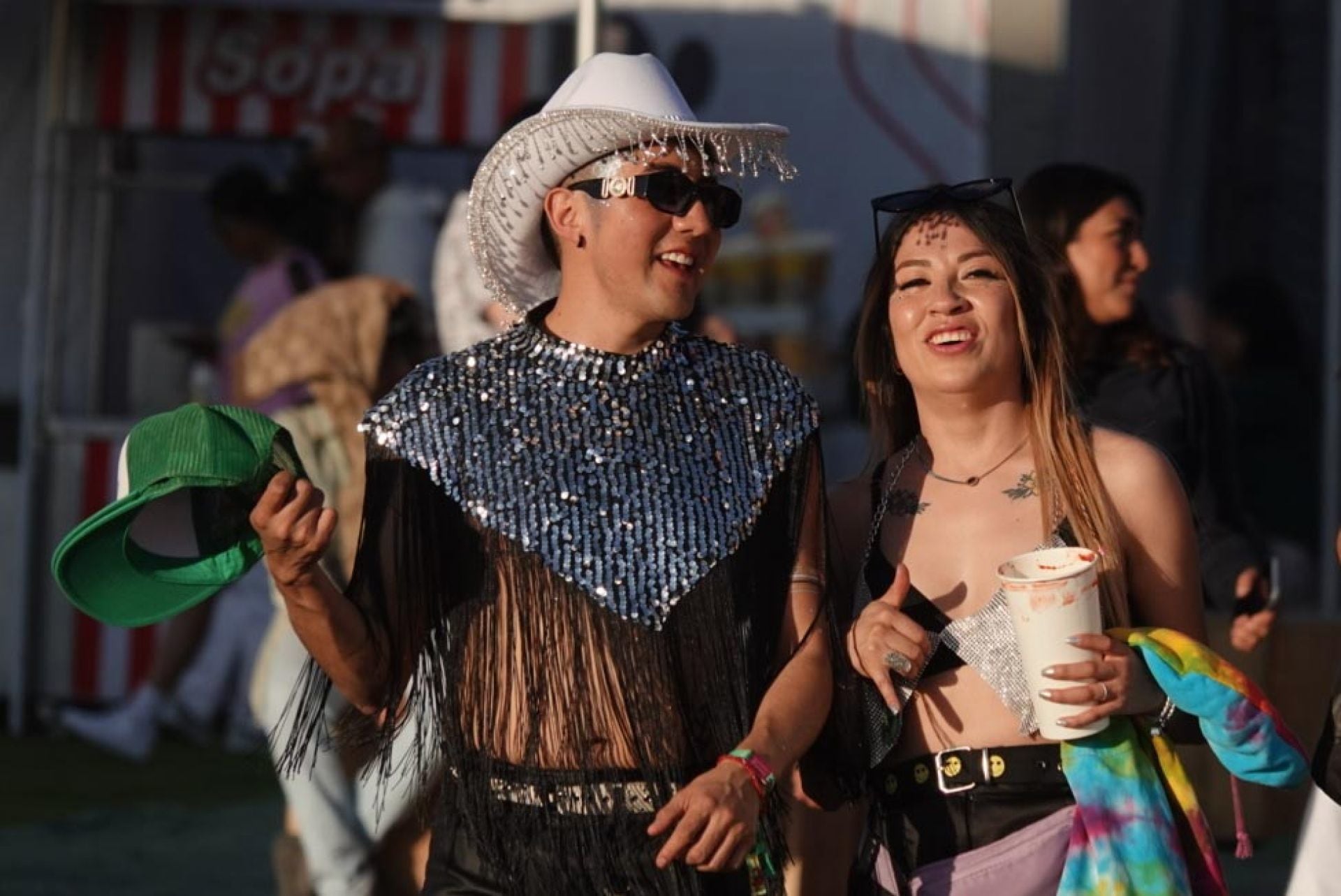 Asistentes al Coca-Cola Flow Fest 2024.