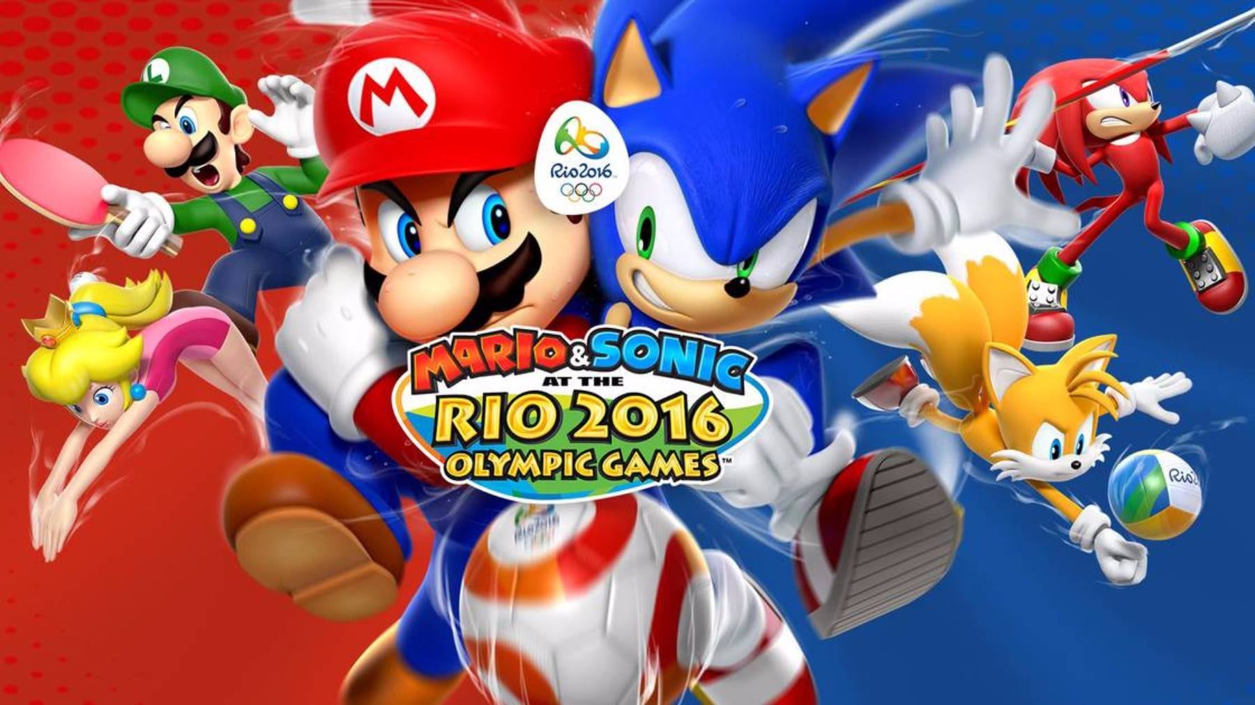 Mario y Sonic ya se están preparando para Río 2016