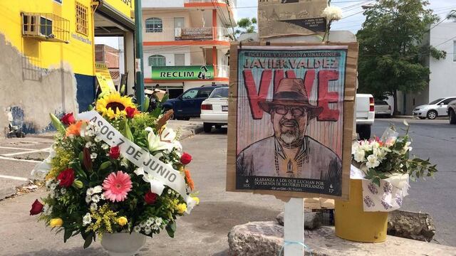 Marchan en Culiacán por ejecución de Javier Valdez