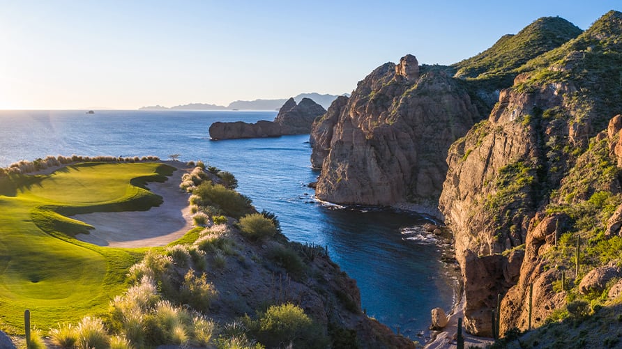 Un campo de golf en Loreto, BCS, está en el top 10 de los mejores del mundo