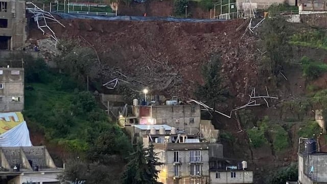 Nuevo deslave en Naucalpan hoy 17 de septiembre