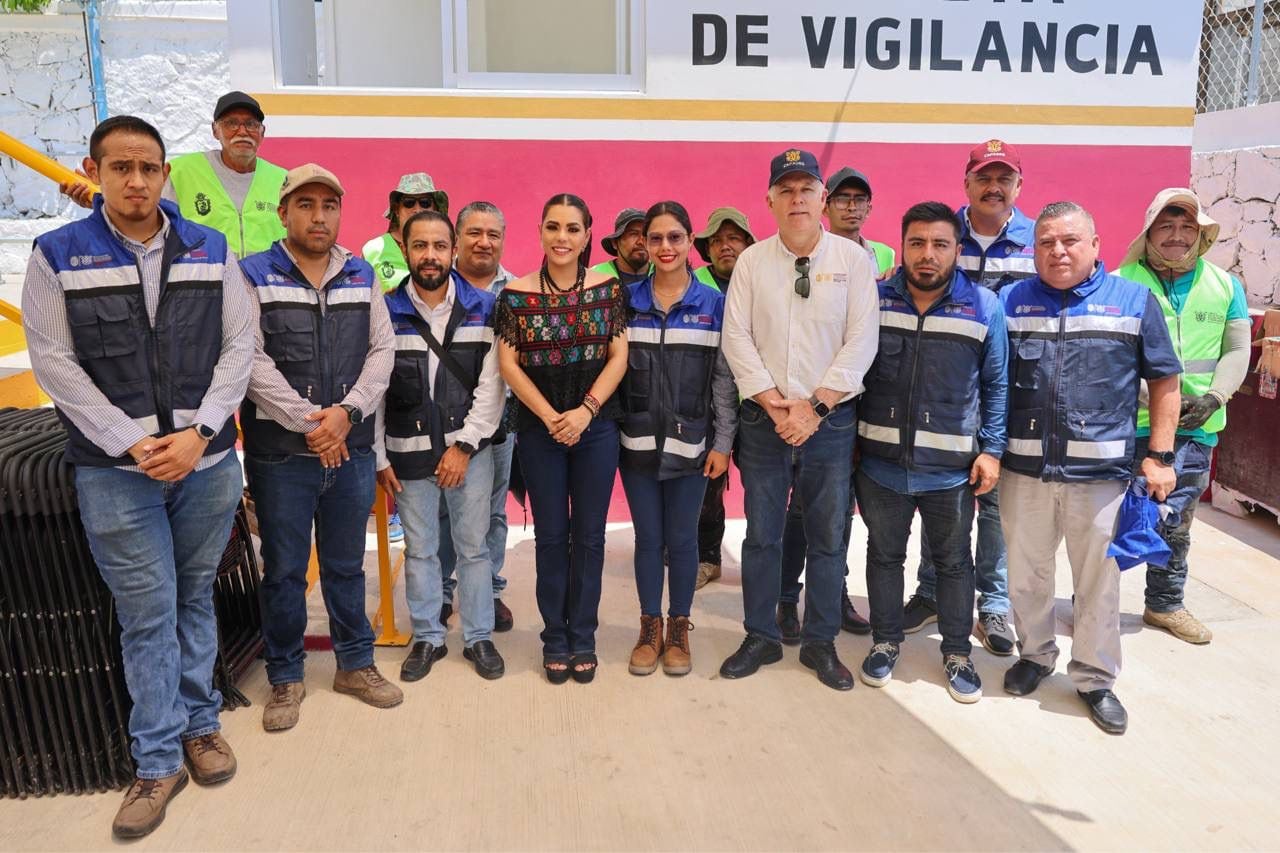 Evelyn Salgado impulsa saneamiento en Guerrero con nueva planta de tratamiento.