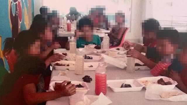 Niños rescatados en Chiapas