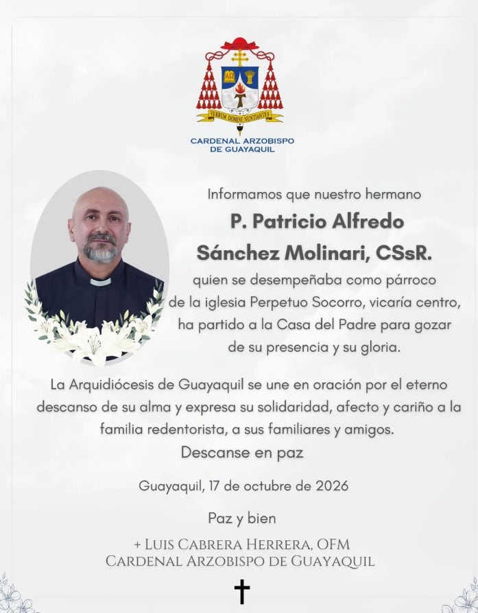 Muerte sacerdote de Ecuador