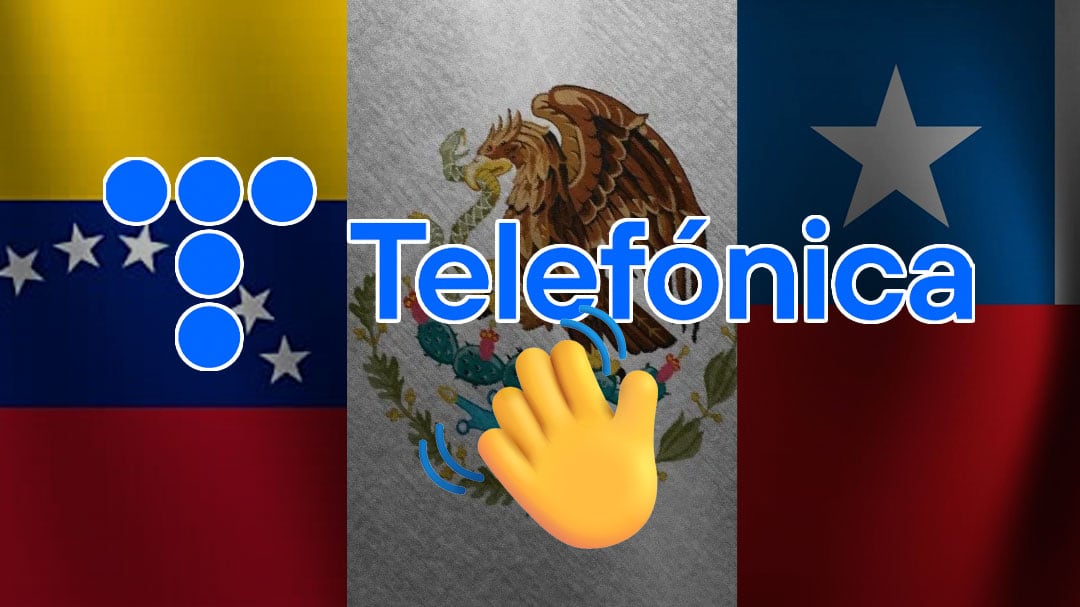 Telefónica se despide de México, Chile y Venezuela tras años de pérdidas