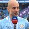 Josep Guardiola llora al hablar del Kun Agüero