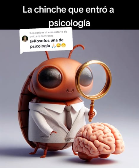 Así se verían las chinches estudiando carreras en la UNAM