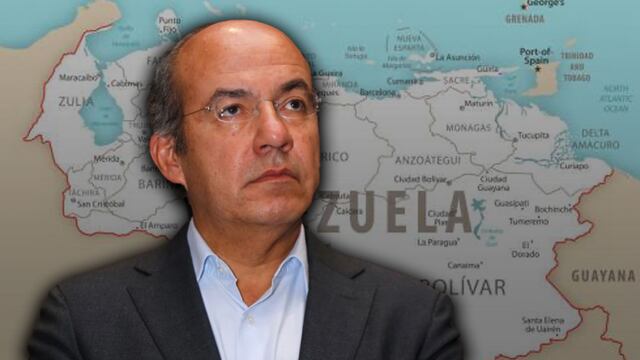 Felipe Calderón reaccionó a la decisión de Venezuela de llamarlo persona non grata