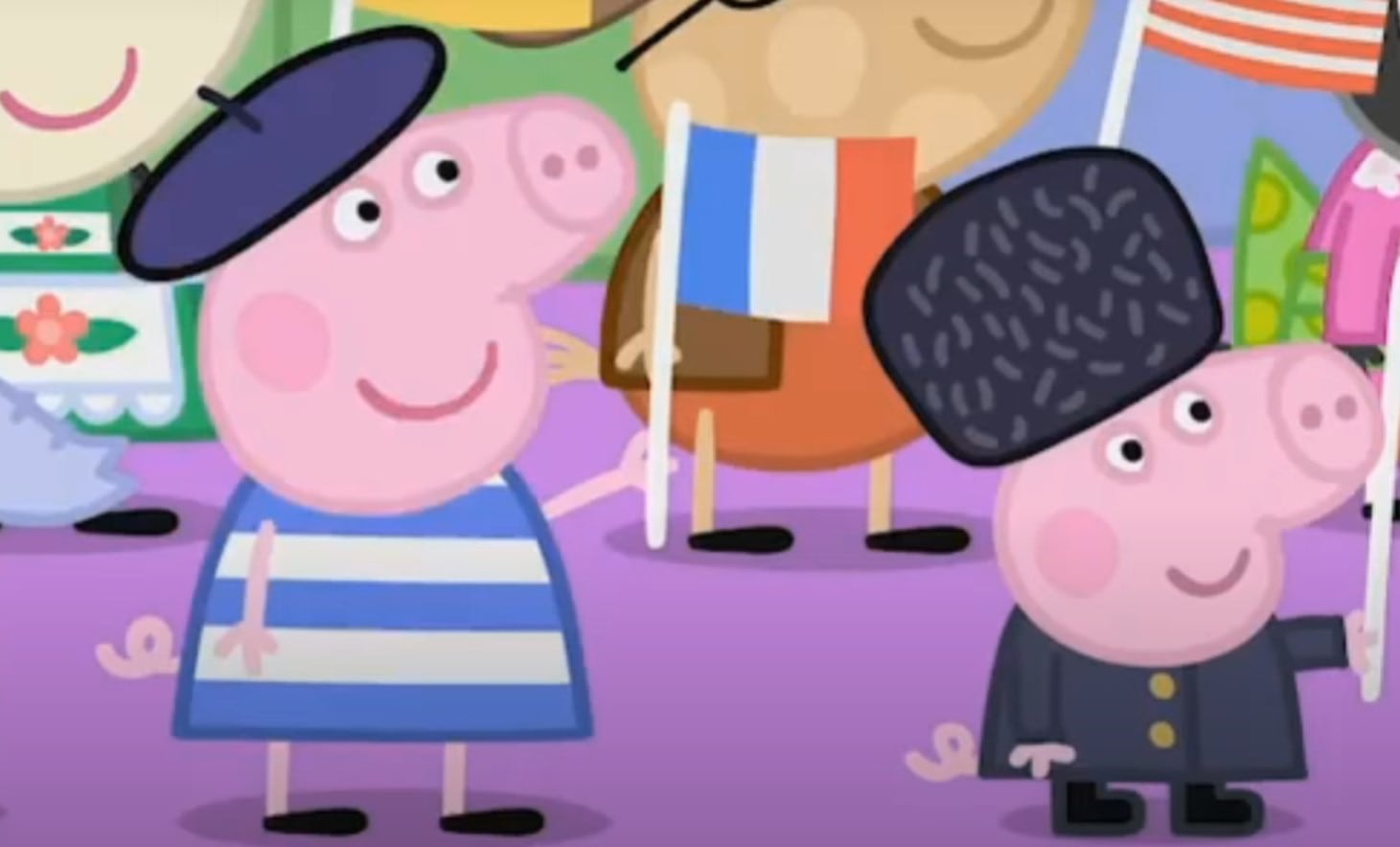 Peppa Pig celebra el Día de los Países
