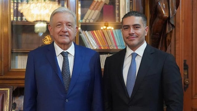 AMLO y Omar García Harfuch
