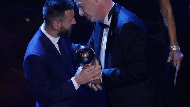 Messi ganó su primer The Best