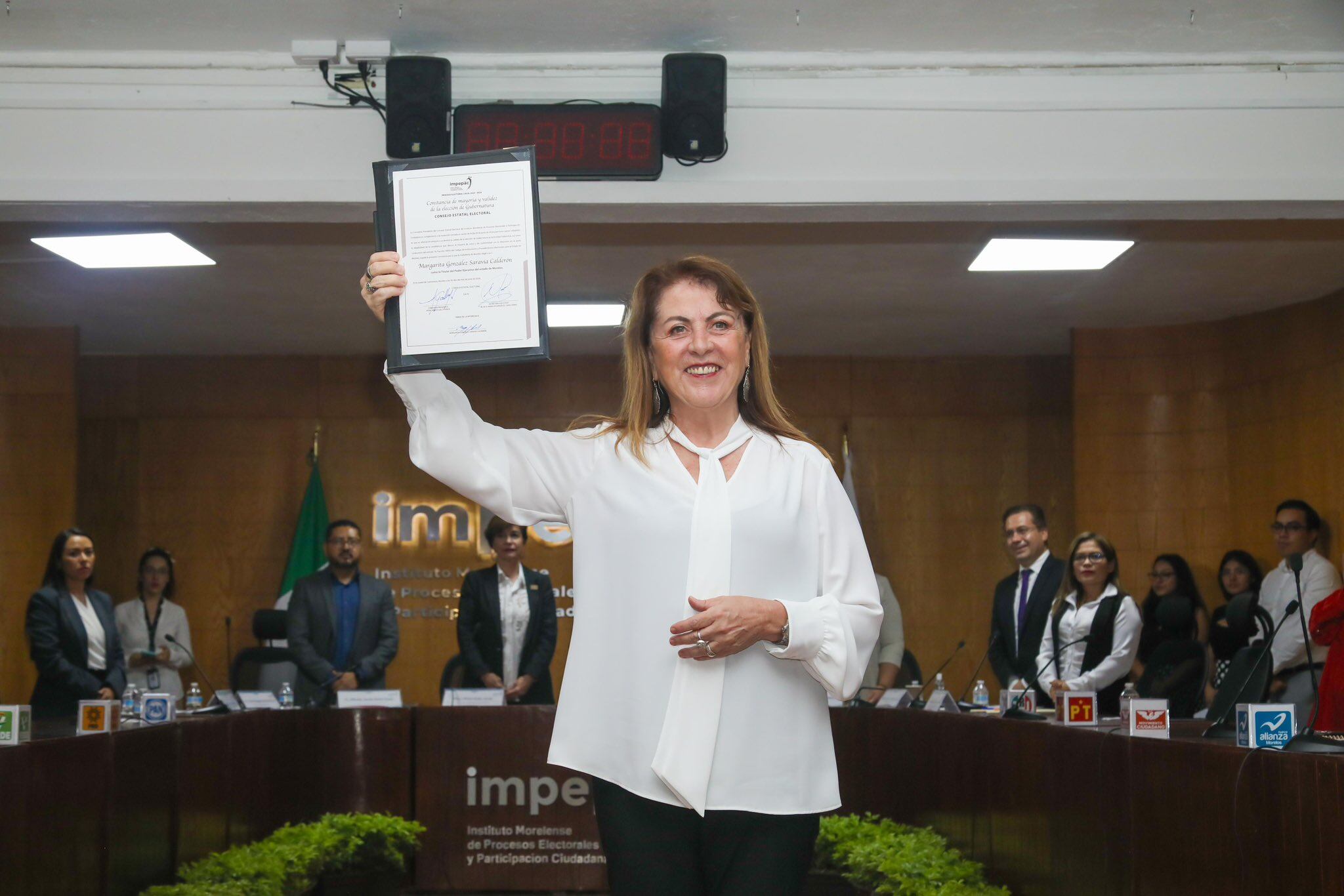 Gobernadores electos reciben su constancia de mayoría tras elecciones México 2024