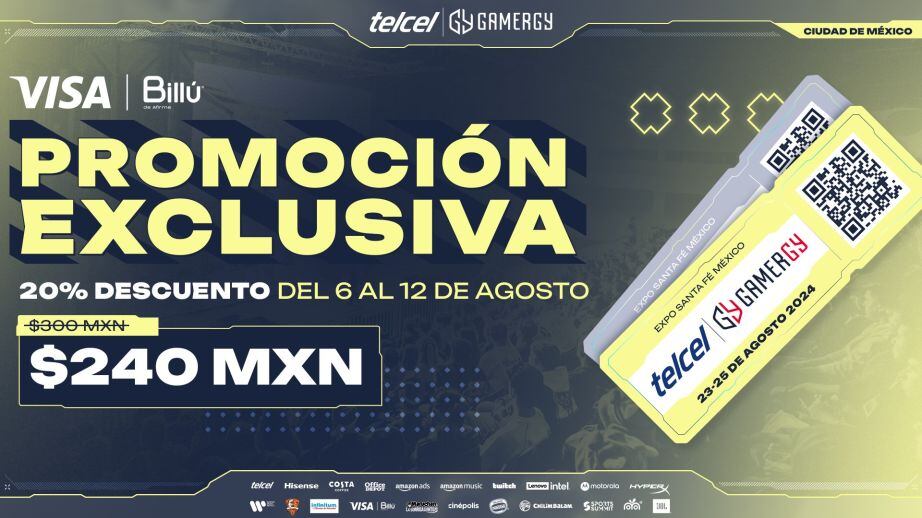 Boletos Gamergy 2024