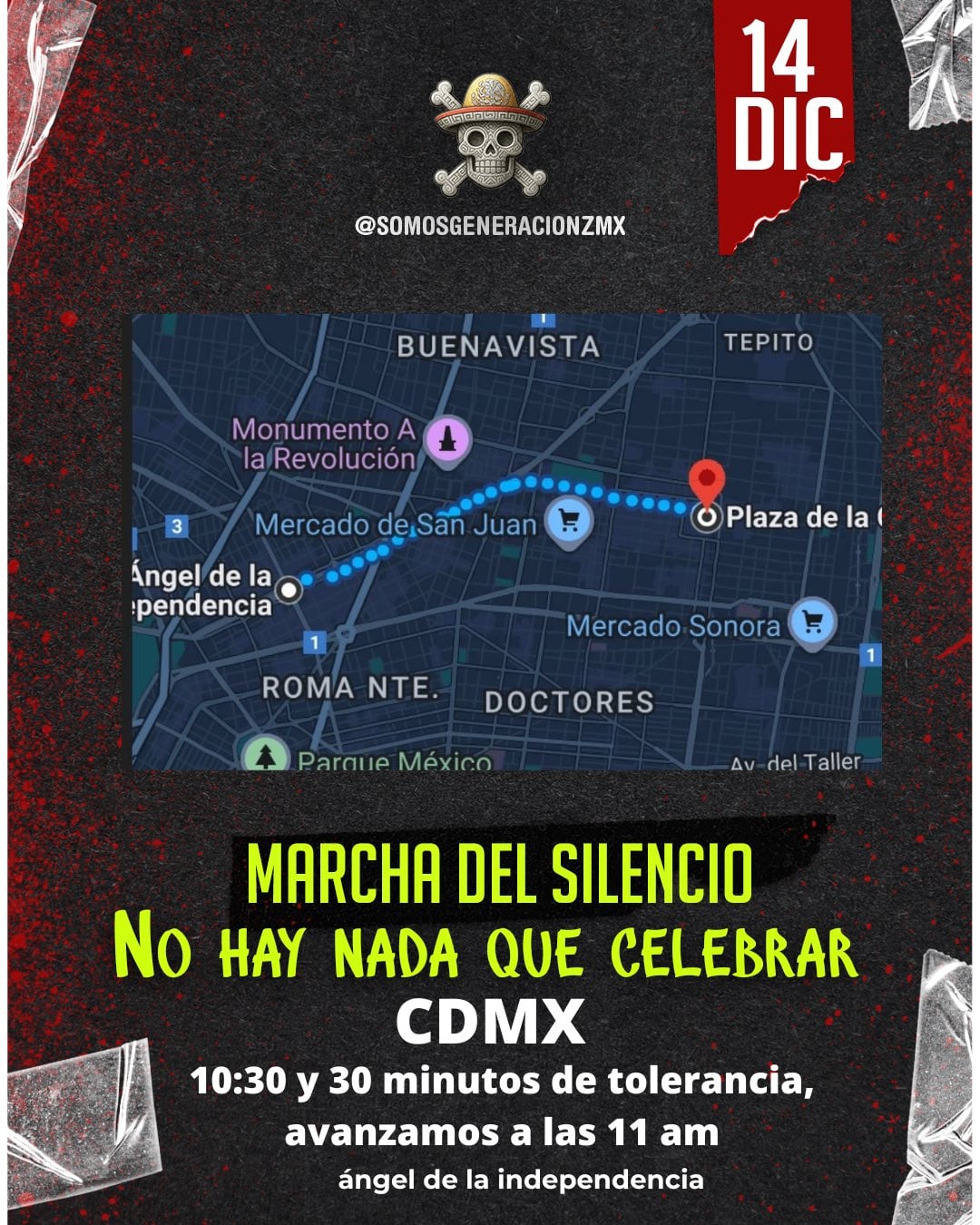 Marcha de la Generación Z del 14 de diciembre
