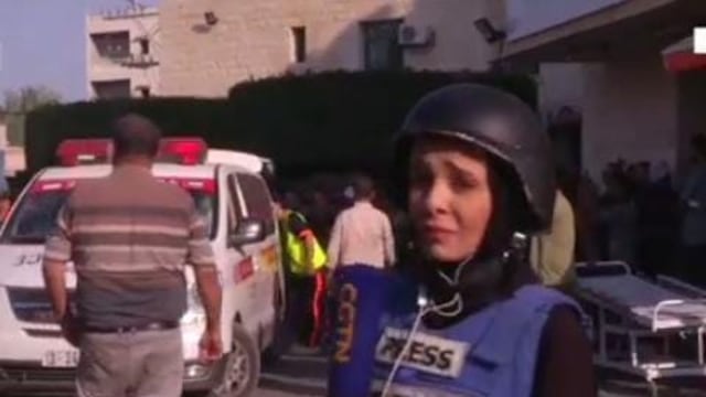 VIDEO: Periodista en Gaza transmite desde un hospital lo desesperante de la agresión de Israel