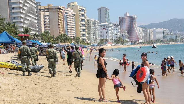 Playa de Acapulco.