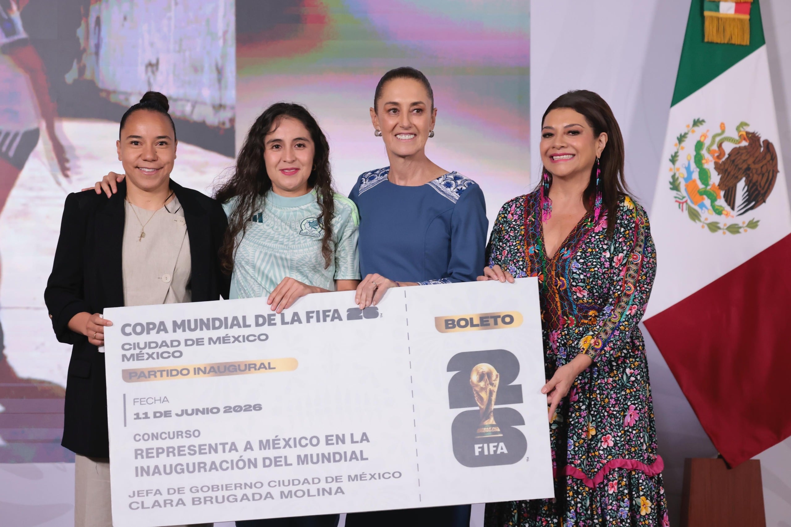 Brianna Ameli Medina Cortés, ganadora partido inaugural en CDMX