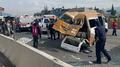 VIDEO: accidente en Autopista México-Puebla deja un muerto y 16 heridos