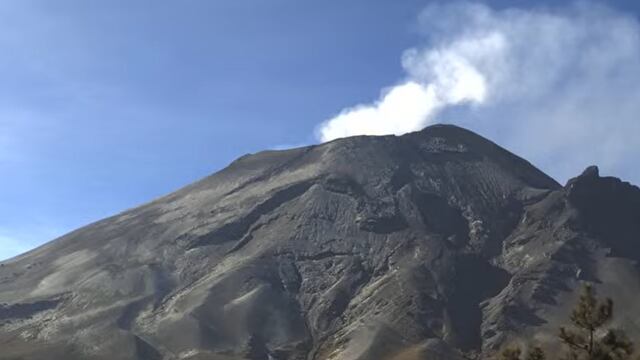 Volcán Popocatépetl el 11 de noviembre