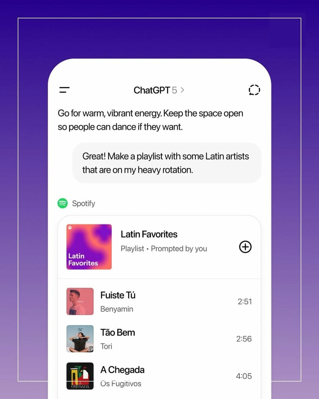 ChatGPT llega a Spotify: así mejora tus recomendaciones musicales