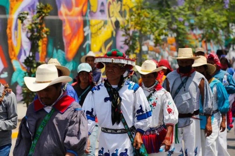 Caravana de la Dignidad y Conciencia Wixárika/Clemente Castañeda