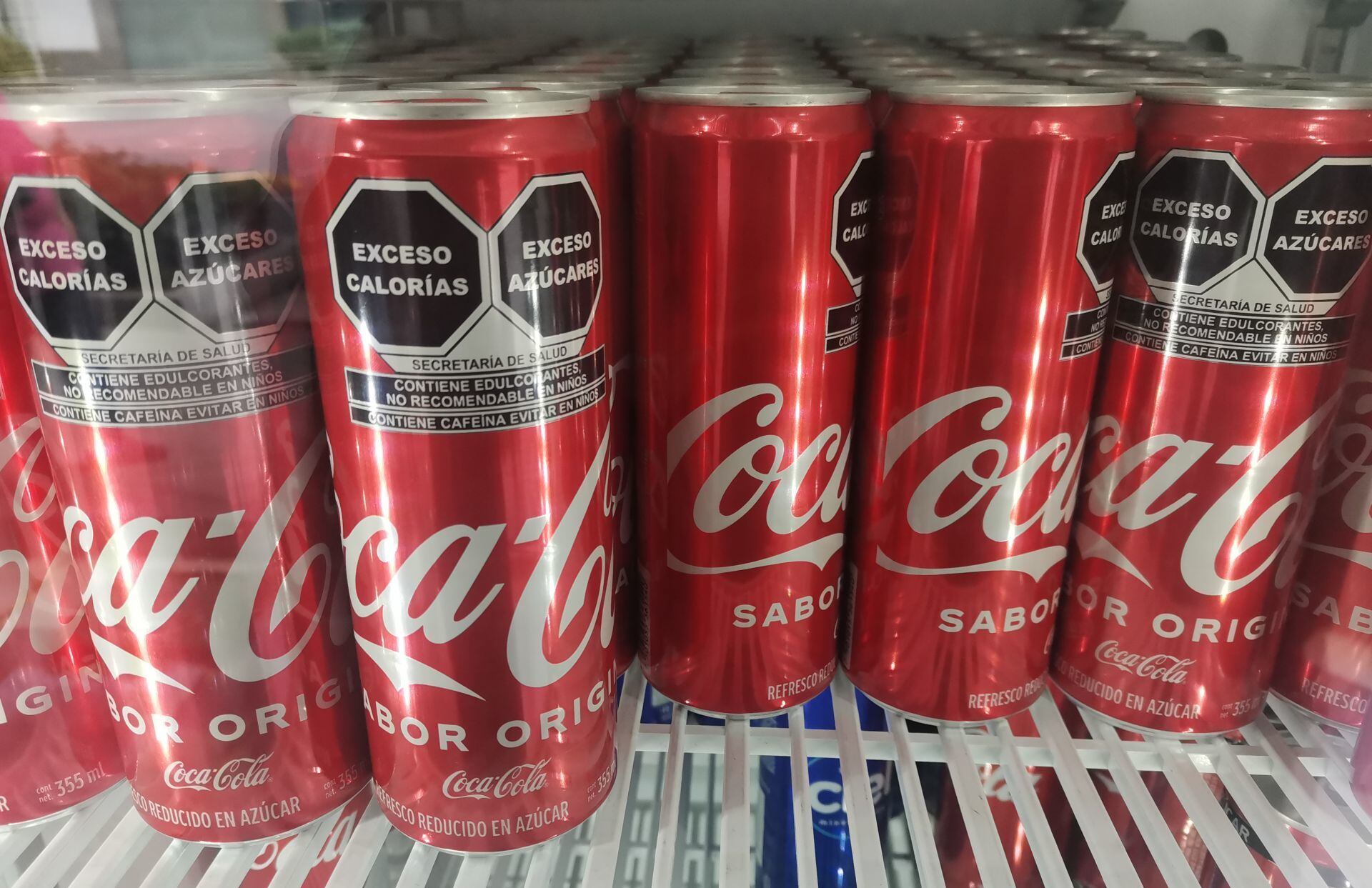 Latas de Coca Cola