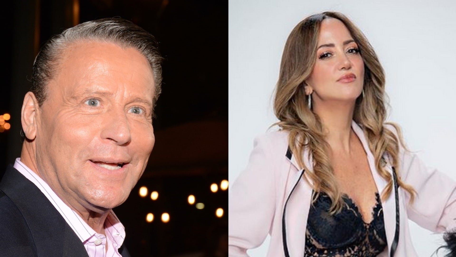 Alfredo Adame y Andrea Legarreta