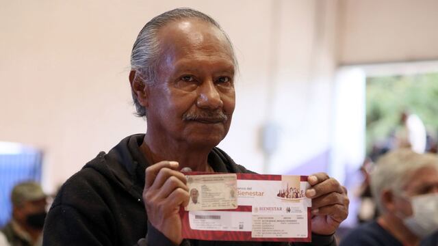 Pensión del Bienestar para adultos mayores