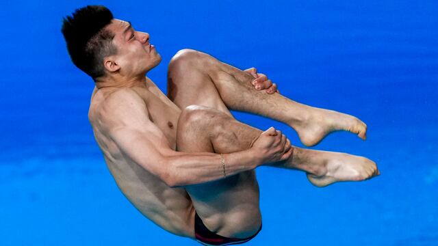 Clavadista mexicano Osmar Olvera