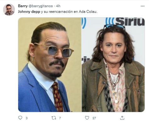 Johnny Depp cambia de look tras su juicio contra Amber Heard