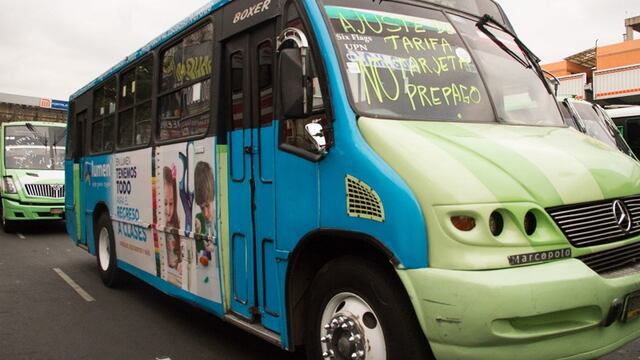 Manifestación de transportistas