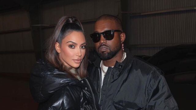 Kanye West y Kim Kardashian