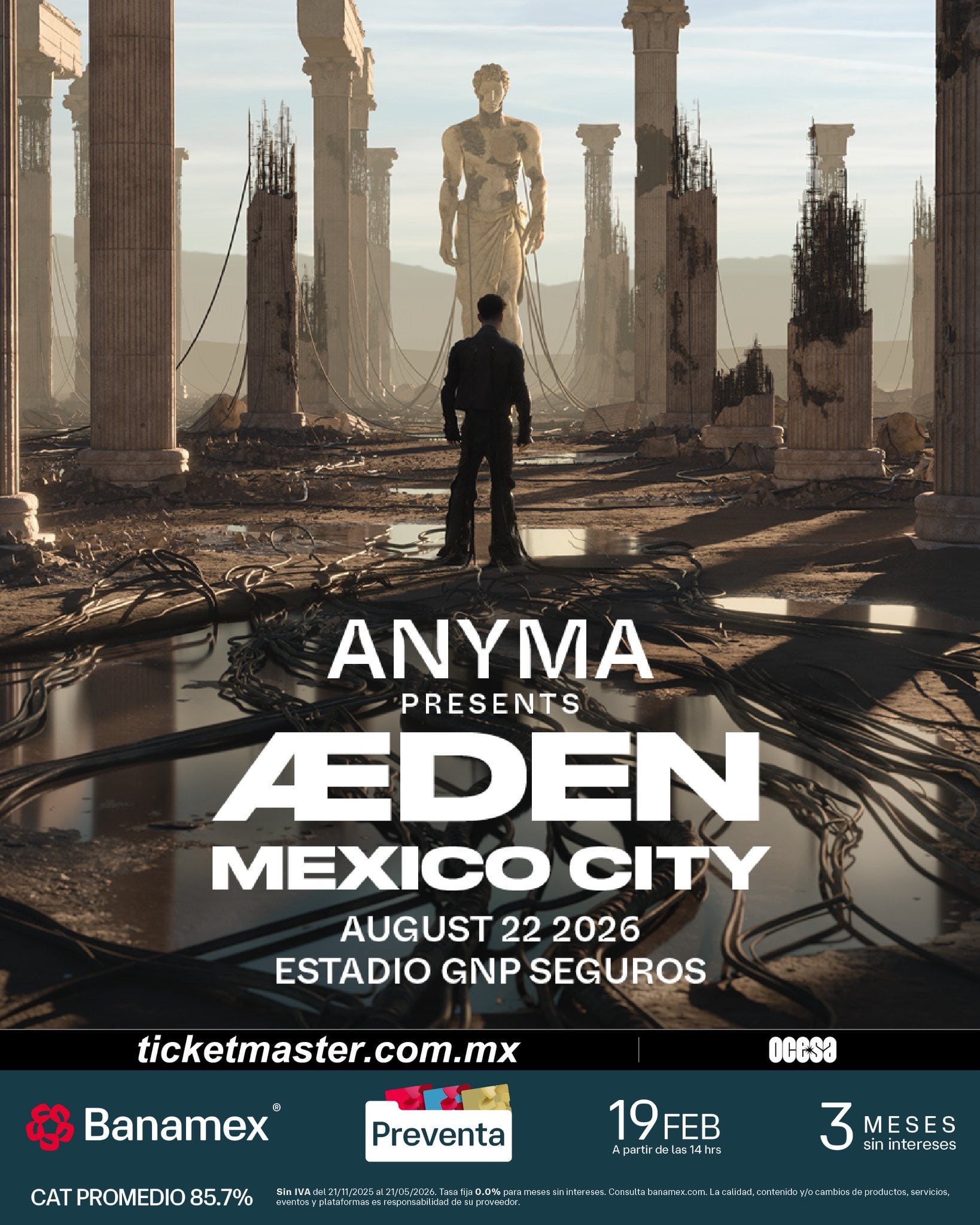 Anyma regresa a México: fecha y boletos para concierto en CDMX