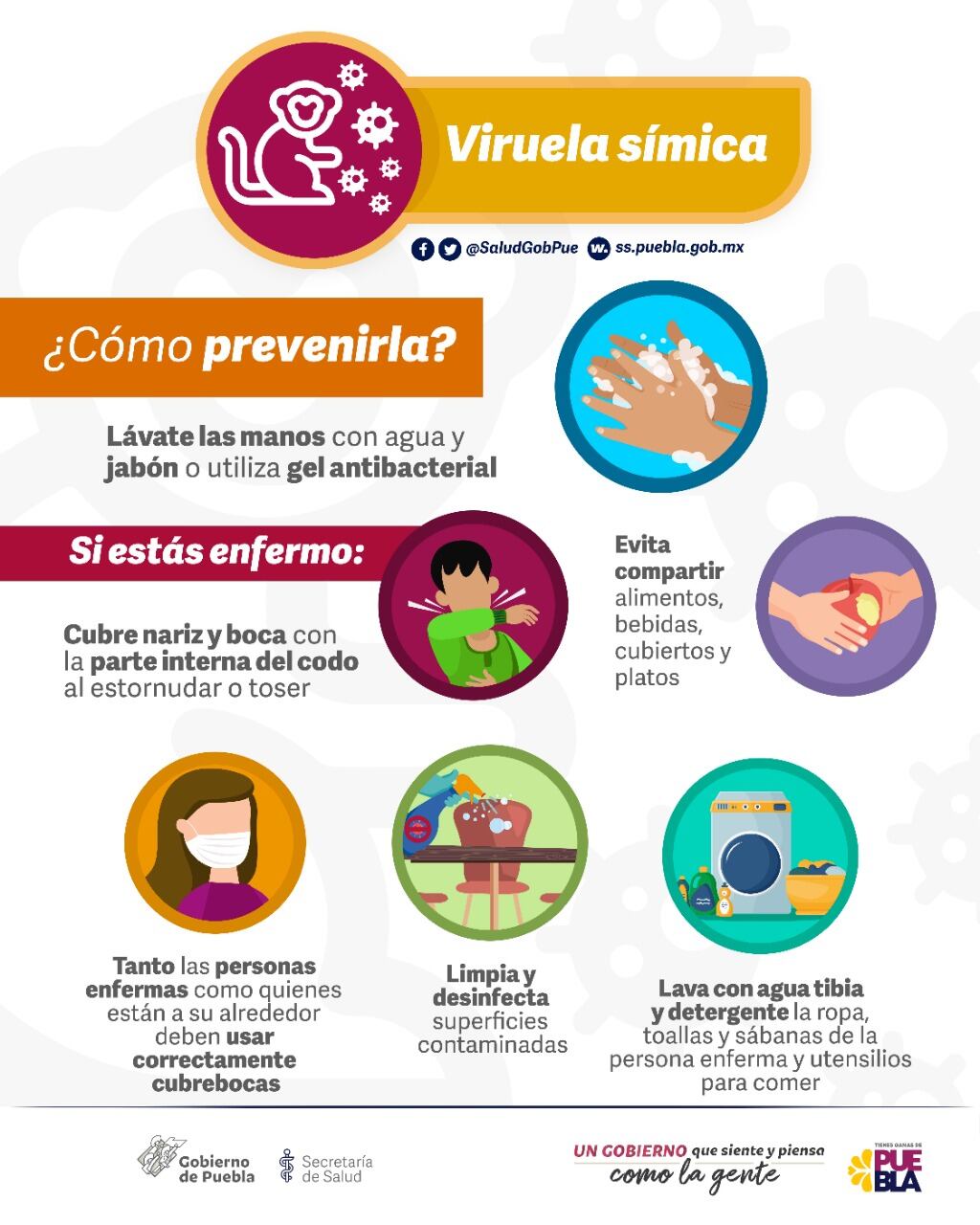 ¿Cómo prevenir la viruela del mono?