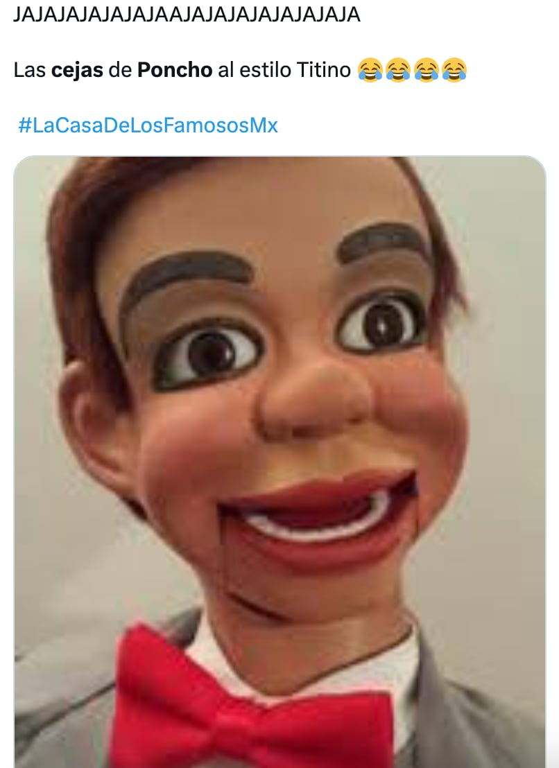 Poncho de Nigris y sus cejas desatan memes en redes sociales