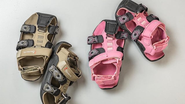 El zapato que crece, invento para que los niños en países pobres no vayan descalzos