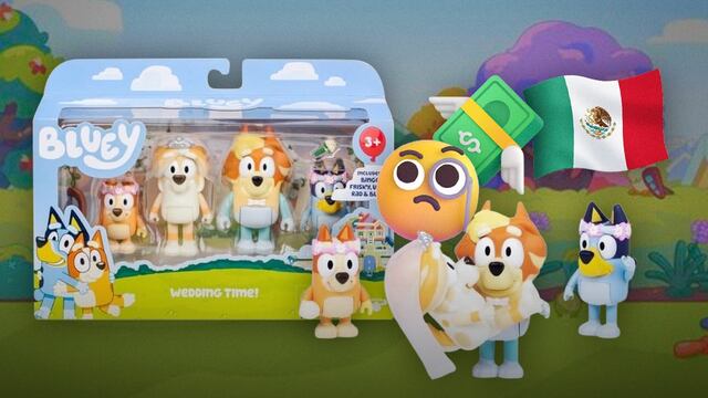 Set de Bluey “Wedding Time” inspirado en capítulo La Señal ¿se venderá en México?