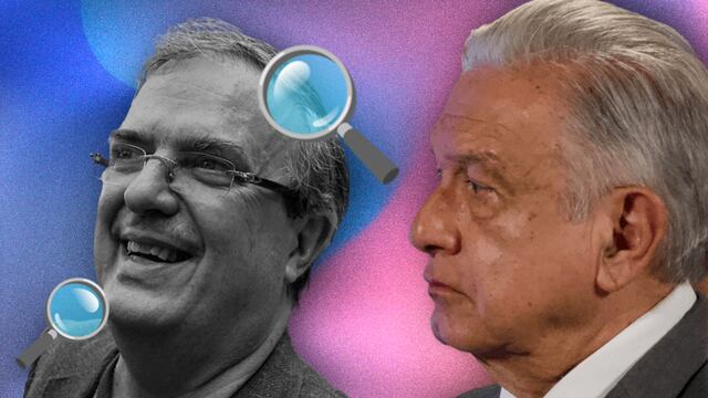 AMLO reacciona a investigación contra Marcelo Ebrard en la mañanera y lo defiende